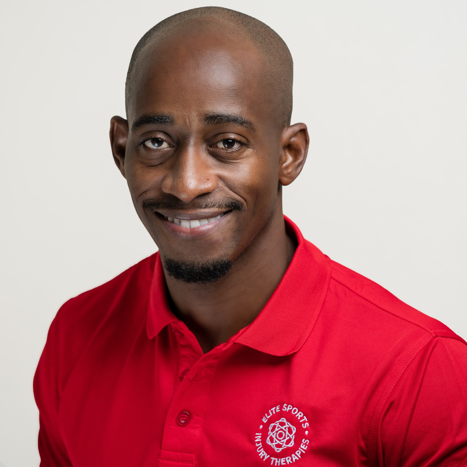 Portrait of strength and conditioning coach and sports therapist Simeon Christophe